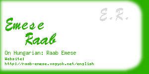 emese raab business card